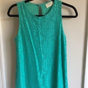 Turquoise dress